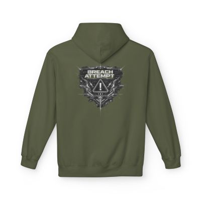 Breach Attempt Cybersecurity Hoodie, Hacker Graphic Sweatshirt, InfoSec Hoodie, Tech Security Apparel, Cyber Gift
