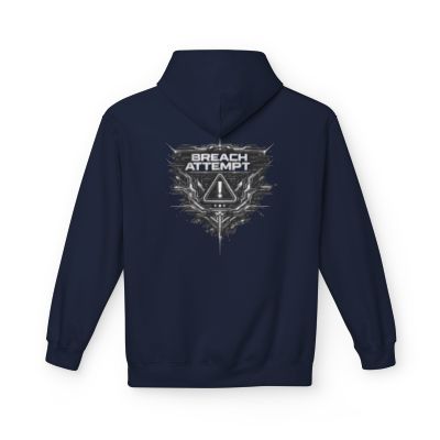 Breach Attempt Cybersecurity Hoodie, Hacker Graphic Sweatshirt, InfoSec Hoodie, Tech Security Apparel, Cyber Gift