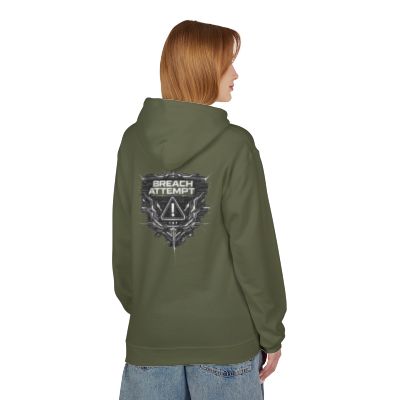 Breach Attempt Cybersecurity Hoodie, Hacker Graphic Sweatshirt, InfoSec Hoodie, Tech Security Apparel, Cyber Gift