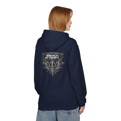 Breach Attempt Cybersecurity Hoodie, Hacker Graphic Sweatshirt, InfoSec Hoodie, Tech Security Apparel, Cyber Gift