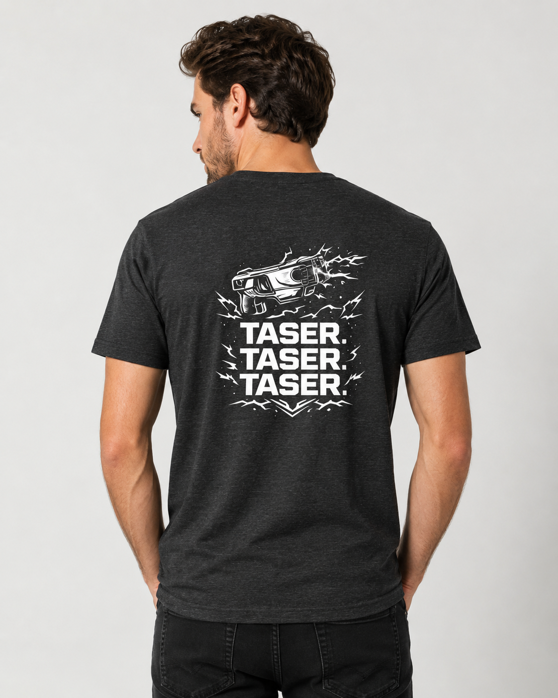 Taser Law Enforcement Graphic T-Shirt, Police Duty Tee, Tactical Support Shirt, First Responder Apparel, Duty Inspired Graphic