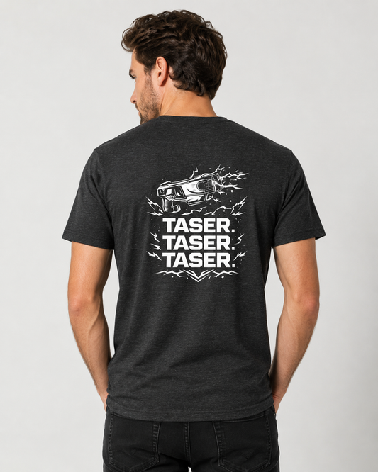 Taser Law Enforcement Graphic T-Shirt, Police Duty Tee, Tactical Support Shirt, First Responder Apparel, Duty Inspired Graphic